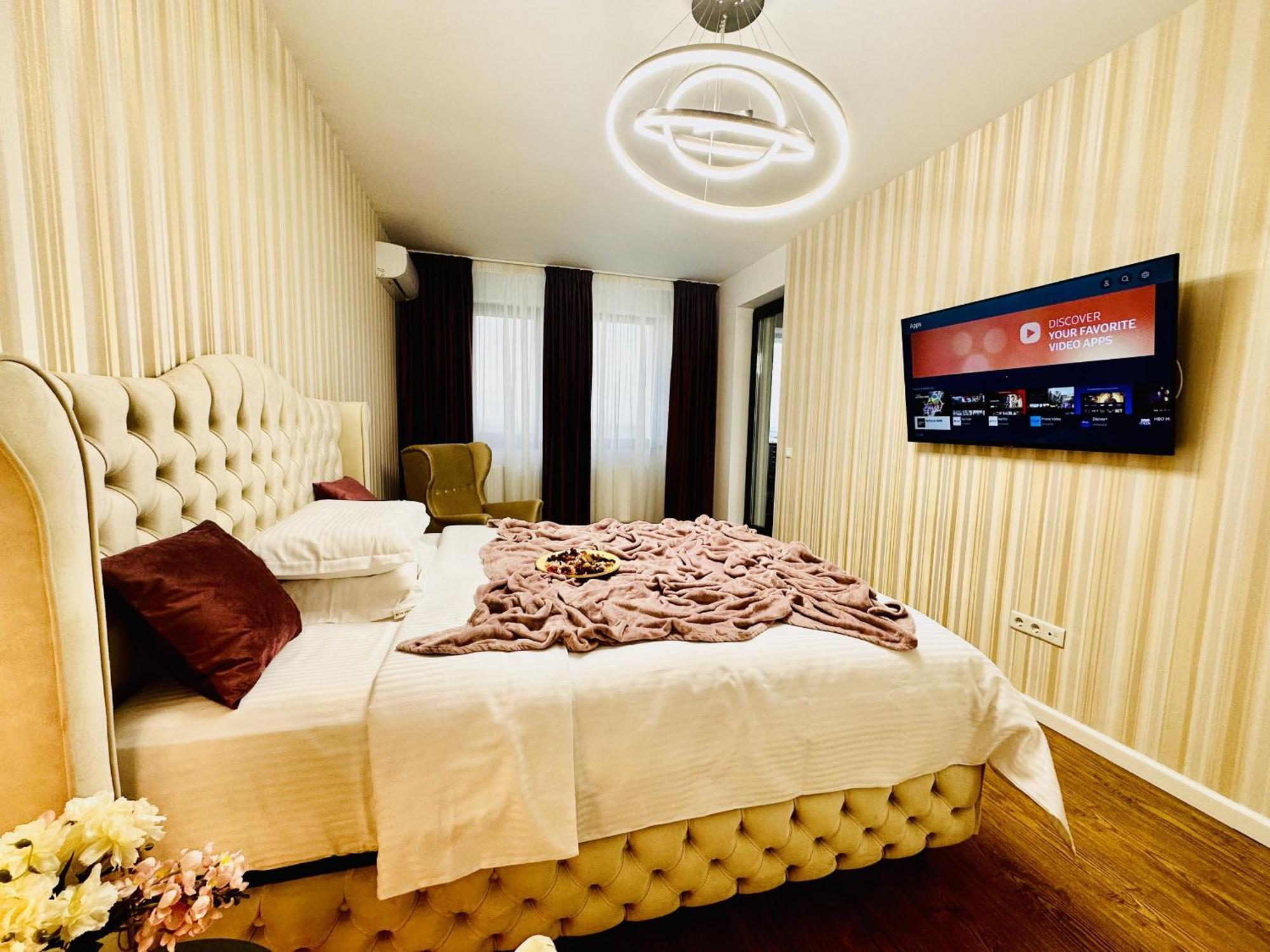 Sky Garden Panoramic View Apartment Bucureşti Exterior foto